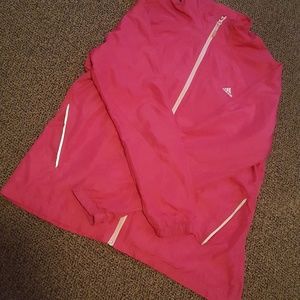 💖Adidas Pink Zip-Up Jacket💖